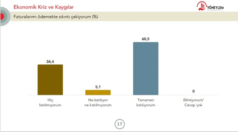 Ekonomik kriz anketi: Halkın yarıdan fazlası temel ihtiyaçlarını karşılayamıyor - Resim: 2